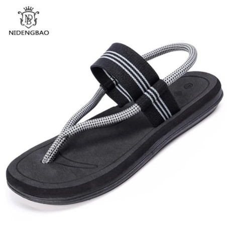 Sandales à lanières plates pour hommes