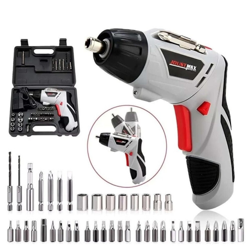 Tournevis Électrique Rechargeable avec Poignée Tournante Visseuse sans Fil Tournevis Électrique Rechargeable avec Poignée Tournante Visseuse sans Fil
