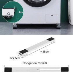 Support mobile pour machine à laver