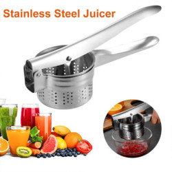 Presse-fruits manuel en acier inoxydable