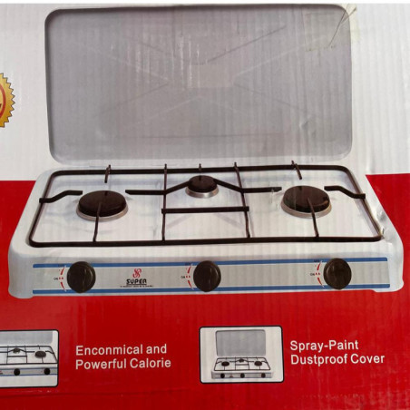 Cuisinière à gaz en acier