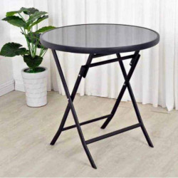 Table vitrée