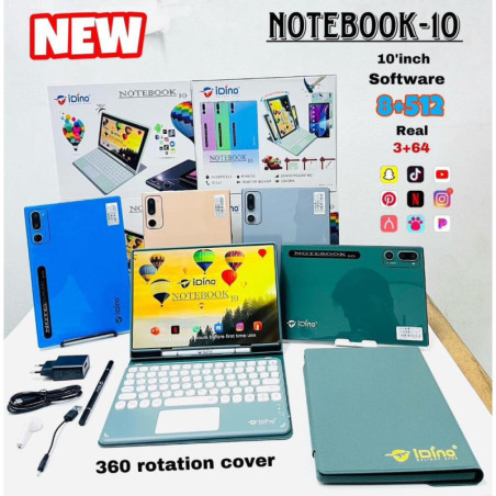 Tablette idino notebook 10